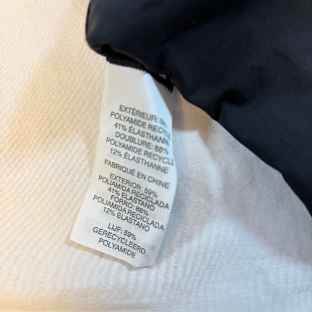 NWT Vuori womens Dune black one piece bathing suit. Size XS. swimwear, swimming - Picture 3 of 5